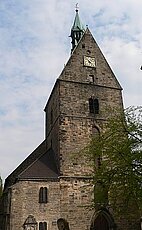 Außenansicht der St. Martini-Kirche in Stadthagen
