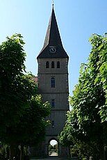 Außenansicht der Elisabethkirche in Sachsenhagen