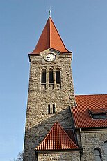 Außenansicht der Kirche in Seggebruch