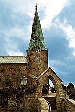 Außenansicht der Kirche " Zum Heiligen Kreuz" in Sülbeck