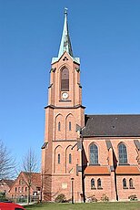 Außenansicht der Kirche in Meinsen