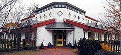 Außenansicht der Ev.-Luth. Kindertagesstätte Arche Noah
